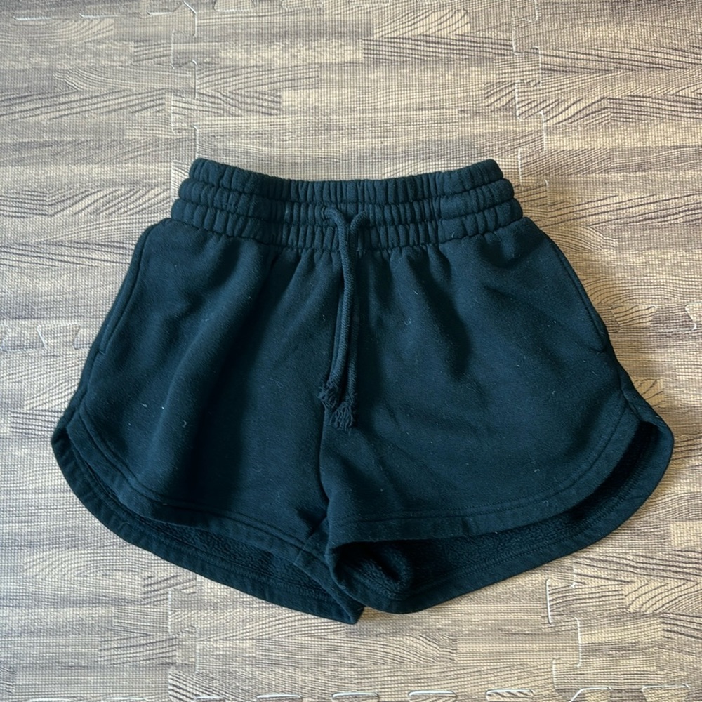 TARGET BLACK FLOWY COMFY SHORTS WITH DRAWSTRING AND POCKETS SIZE XXS